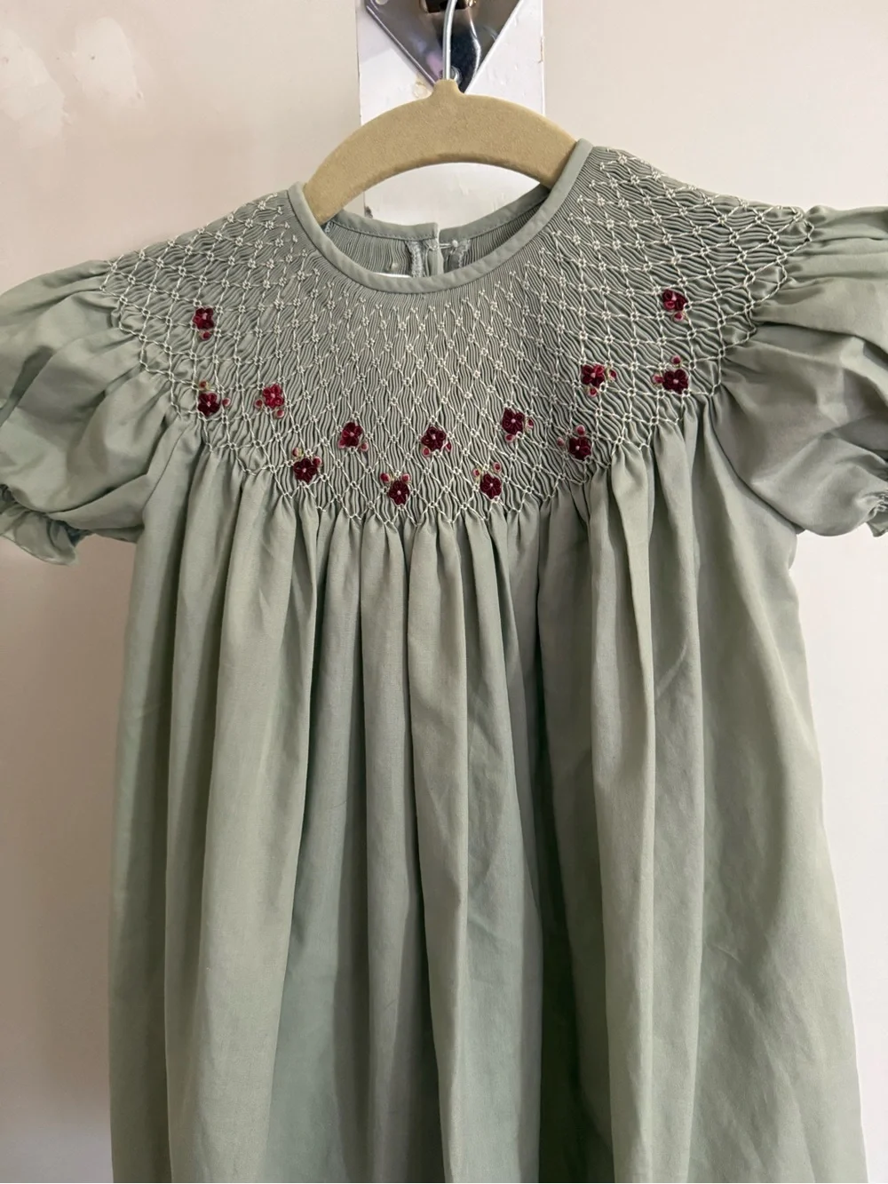 Willbeth Smocked Bishop Dress